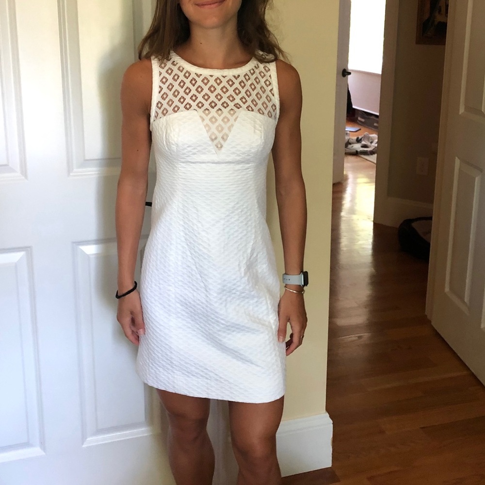 LILY PULITZER WHITE SHIFT DRESS